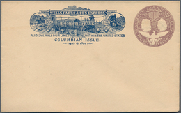 Vereinigte Staaten Von Amerika - Ganzsachen: 1893 Columbus Issue Unused Postal Stationery Envelope 2 - Autres & Non Classés