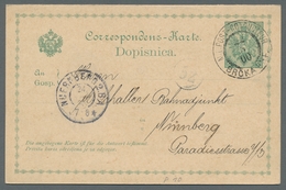 Bosnien Und Herzegowina - Stempel: MIL. POST-CONDUCTEUR BRCKA BHF, 1900, Scarce Cancellation, Crysta - Bosnia And Herzegovina