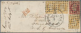 Frankreich: 1854, Empire Nd 1fr. Carmine, Fresh Colour And Full Margins All Around (slight Nick At U - Gebraucht