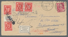 Frankreich: 1926-1946, Three Interesting Covers From France: First Flight Marseille-Lyon-Paris-Londo - Gebraucht