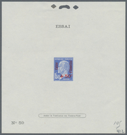 Frankreich: 1927, National Debt Fund, Complete Set Of Three Values Each As Essai (numbered Epreuve D - Usados