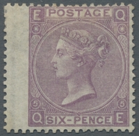 Großbritannien: 1865, "6 P. Purple-violet", Unused Value With Wide Margins, Fresh And Well Perforate - Other & Unclassified