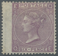 Großbritannien: 1865, "6 P. Purple-violet", Unused Value With Wide Margins, Fresh And Well Perforate - Otros & Sin Clasificación