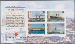 Großbritannien - Isle Of Man: 2005. IMPERFORATE Booklet Pane Michel #84 For The Stamp Booklet Michel - Man (Ile De)