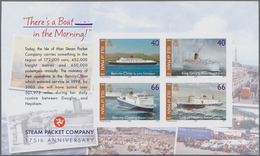 Großbritannien - Isle Of Man: 2005. IMPERFORATE Booklet Pane Michel #86 For The Stamp Booklet Michel - Isle Of Man