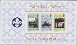 Großbritannien - Isle Of Man: 2007. IMPERFORATE Booklet Pane Michel #89 For The Stamp Booklet Michel - Isle Of Man