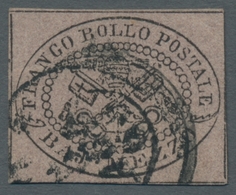 Italien - Altitalienische Staaten: Kirchenstaat: 1852-68, Gestempelte Sammlung Von Knapp 100 Werten - Etats Pontificaux