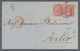 Italien: 1864-1873, Three Interesting Documents With Different King Victor Emanuel II Frankings: Pai - Mint/hinged