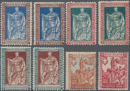 Italien: 1928, 20 C To 20 L Compl. Set Mint Never Hinged (Sass. 1.500.-) ÷ 1928, 20 C Bis 20 L Kpl. - Nuevos