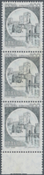 Italien: 1980, 600 L Simione Black/bluegreen In Vertical Stripe Of Three And With Color Printing In - Ungebraucht