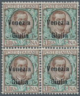 Italienische Besetzung 1918/23 - Julisch-Venetien: 1918/1919, 1c. To 1l., Complete Set Of Eleven Sta - Venezia Giulia