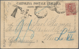 Italien - Besonderheiten: 1902, Incoming Mail/souvenier Postcart Of Genova Franked With Italy 10 C B - Non Classés