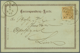 Österreich - Sonderstempel: 1892 (7.8.), Zwei Ansichtskarten 'Alt-Wien' (grünlicher Bzw. Weißer Kart - Franking Machines (EMA)