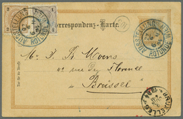 Österreich - Sonderstempel: 1894 (27.6.), Correspondenz-Karte 2 Kr. Braun Mit Zusatzfrankatur 2 Kr. - Maschinenstempel (EMA)