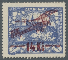 Tschechoslowakei: 1920, "overprints With Perforation C", Unused Set, The 14 Kr. Perforation Partly M - Ungebraucht