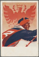Thematik: Olympische Spiele / Olympic Games: 1936 - BERLIN/INNSBRUCK: Sechs Karten Sowie Ein Beleg I - Other & Unclassified