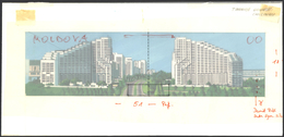 Thematik: Sehenswürdigkeiten / Sights: 1994, MOLDOVA: Prepared But NOT ISSUED Definitives Set 'Views - Other & Unclassified