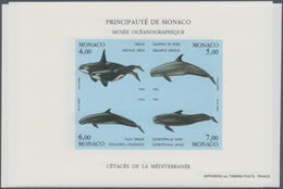 Thematik: Tiere-Meeressäuger (u.a. Wale) / Animals-aquatic Mammals: 1992/1994, MONACO: Whales And Do - Autres & Non Classés