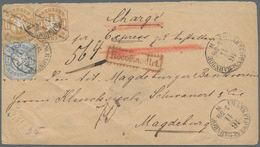 Preußen - Ganzsachenausschnitte: 1867, Kreuzerzeit Und Ehemaliges Postgebiet Von Thurn Und Taxis, Ga - Otros & Sin Clasificación