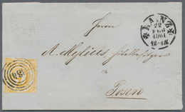 Thurn & Taxis - Marken Und Briefe: 1861, 9 Kr. Orange-gelb, Type II, Allseits Breit- Bis überrandig, - Other & Unclassified