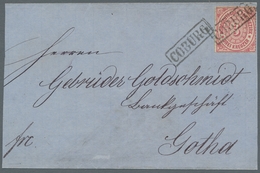 Norddeutscher Bund - Marken Und Briefe: 1869; 3 Kreuzer Gezähnt Mit Klar Abgeschlagenem Einzeiligem - Other & Unclassified