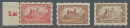 Deutsches Reich - Inflation: 1920, Reichspostamt Mit Flaggen, 1 M. Bzw. 1.50 M., Die Besseren Farben - Neufs