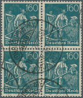 Deutsches Reich - Inflation: 1921, Arbeiter 160 Pf. Mit Wasserzeichen 2 (Waffeln) Im Sauber Gezähnte - Unused Stamps