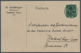 Deutsches Reich - Inflation: 1923, 8 T. A. 30 Auf Bedarfskarte Vom ERSTTAG. In Dieser Form Sehr Selt - Unused Stamps