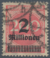 Deutsches Reich - Inflation: 1923. 2 Millionen Auf 200 Mark. LIEGENDES WASSERZEICHEN. Sauber Gestemp - Unused Stamps