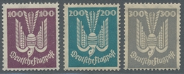 Deutsches Reich - Weimar: 1924, Holztaube (IV), Der Komplette Satz Tadellos Postfrisch, Nr. 349 Mit - Autres & Non Classés