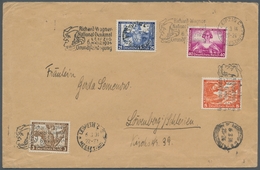 Deutsches Reich - 3. Reich: 1933, "Nothilfe Wagner", Kompletter Satz Auf Zwei Satzbriefen Mit SST "L - Covers & Documents