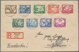 Deutsches Reich - 3. Reich: 1933, "Wagner" Komplett Mit Ersttagsstempel BIRKENFELD 1.11.33 Auf R-FDC - Lettres & Documents