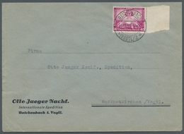 Deutsches Reich - 3. Reich: 1933, "25 Und 40 Pfg. Nothilfe Wagner", Je Als EF Auf Zwei überfrank. Br - Covers & Documents