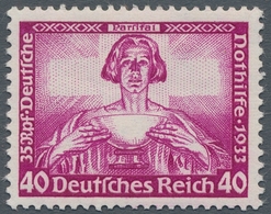 Deutsches Reich - 3. Reich: 1933, 40 Pf. Wagner, Sauber Farbfrisches, Ungebrauchtes Prachtstück. Bef - Cartas & Documentos