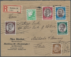 Deutsches Reich - 3. Reich: 1934, Kolonialfeier, Kplt. Satz Mit Ersttag (Wellenstpl.) Vom 30.6.34, A - Cartas & Documentos