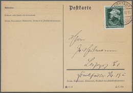 Deutsches Reich - 3. Reich: 1935, Heldengedenktag Auf 2 Portoger. Bedarfsbelegen Mit Ersttagstpl. Vo - Cartas & Documentos