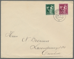 Deutsches Reich - 3. Reich: 1936, "Freizeitkongreß" Komplett Mit Ersttagsstempel Auf FDC Von GRONAU - Cartas & Documentos