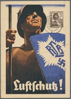 Deutsches Reich - 3. Reich: 1937, 3 Pfg. Reichsarbeitsdienst Auf Maximumkarte - Briefe U. Dokumente