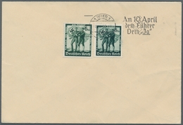 Deutsches Reich - 3. Reich: 1938, Volksabstimmung, Beide Werte Auf FDC Mit Ersttagsstpl. Wien 8.4.38 - Covers & Documents