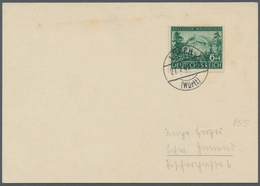 Deutsches Reich - 3. Reich: 1943, 6 Pf. Rosegger Mit Ersttag Stpl. Lorch 27.7.43 Auf Adressiertem FD - Covers & Documents