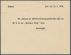 Deutsches Reich - Ganzsachen: 1936, "Olympische Segelwettkämpfe" 15 Pfennig Auslandskarte Mit Leicht - Other & Unclassified