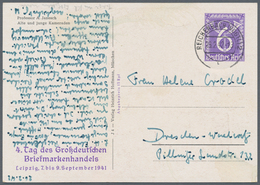 Deutsches Reich - Privatganzsachen: 1941, 6 Pfg.-Ganzsache "4. Tag Des Großdeutschen Briefmarkenhand - Other & Unclassified