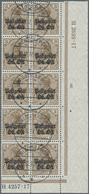 Deutsche Besetzung I. WK: Postgebiet Ober. Ost: 1916, "3 Pfg. Mit Rußigem Aufdruck", Sauber WLADISLA - Occupation 1914-18