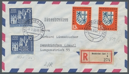 Saarland (1947/56) - Besonderheiten: NEUNKIRCHEN (SAAR) 1 B 25.5.57, Sauber Auf Portorichtig Frankie - Other & Unclassified