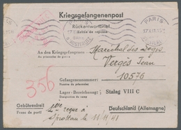 Kriegsgefangenen-Lagerpost: 1941 - STALAG VIII C, Kompletter Vorgedruckter Rückantwortbrief An Einen - Autres & Non Classés