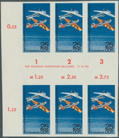 DDR: 1968, Weltmeisterschaften Im Motorkunstflug In Magdeburg 25 Pf. 'Sportflugzeuge Type Trener Bei - Unused Stamps