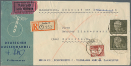 Berlin - Besonderheiten: 1950: Firmen-Langumschlag Deutscher Außenhandel Als Fern-Doppelbrief, Einsc - Autres & Non Classés
