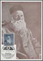 Bundesrepublik Deutschland: 1952, 30+10 Pfg. "Henri Dunant" Auf Ersttags-Maximumkarte, Luxus! - Gebraucht