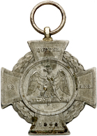 Orden & Ehrenzeichen: PREUSSEN; 1864, "Düppeler Sturmkreuz Für Kämpfer" Aus Bronze In Weiß In Guter - Autres & Non Classés