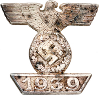 Orden & Ehrenzeichen: 3.REICH; Wiederholungsspange Zum "Eisernen Kreuz" 2.Klasse In Kriegsmetall (ve - Other & Unclassified
